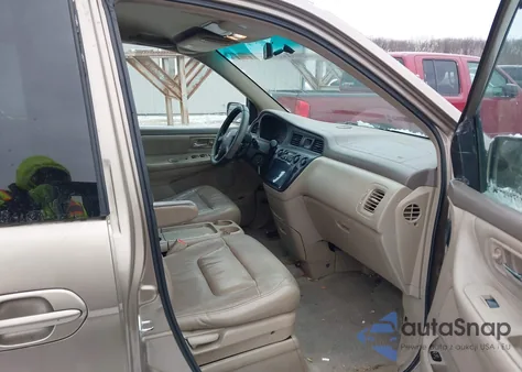 2004 Honda Odyssey Ex-L из США, поврежденный, VIN 5FNRL189X4B037068